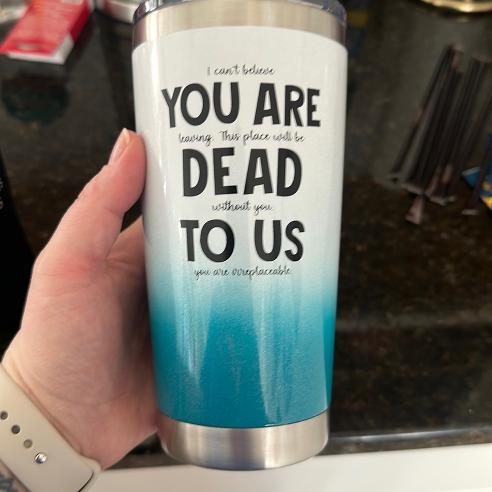 You Are Dead To Us Travel Mug